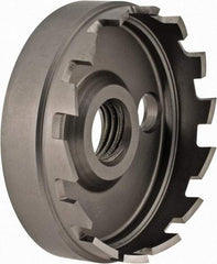 Hougen - 2" Diam, 1/8" Cutting Depth, Hole Saw - High Speed Steel Saw, Toothed Edge - Benchmark Tooling