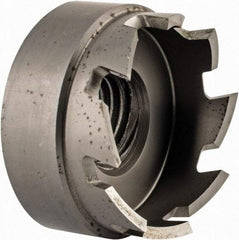 Hougen - 1-1/8" Diam, 1/8" Cutting Depth, Hole Saw - High Speed Steel Saw, Toothed Edge - Benchmark Tooling
