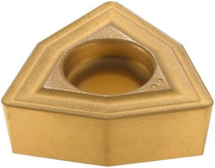 Komet - WOEX080408 01 Grade BK72 Carbide Indexable Drill Insert - TiCN/TiC/Al2O3/TiN Finish, Trigon, 12mm Inscribed Circle - Benchmark Tooling