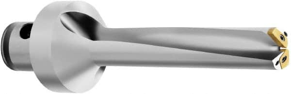 Komet - 4.527" Max Drill Depth, 5xD, 22.4mm Diam, Indexable Insert Drill - 2 Inserts, ABS 50 Modular Connection Shank - Benchmark Tooling