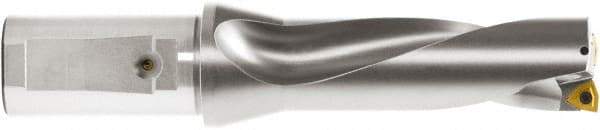 Komet - 48mm Max Drill Depth, 2xD, 24mm Diam, Indexable Insert Drill - 2 Inserts, ABS 50 Modular Connection Shank - Benchmark Tooling