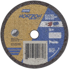 3″ × 0.035″ × 3/8″ NorZon Plus Small Diameter Cut-Off Wheel Type 01 Straight Aluminum Oxide - Benchmark Tooling