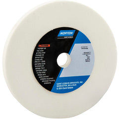 4″ × 1/4″ × 1/2″ 38A Toolroom Wheel Type 01 Straight 60 Grit Aluminum Oxide - Benchmark Tooling