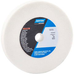 4″ × 1/2″ × 1/2″ 38A Toolroom Wheel Type 01 Straight 60 Grit Aluminum Oxide - Benchmark Tooling