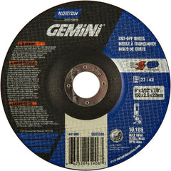 6″ × 3/32″ × 7/8″ Gemini Non-Woven Depressed Center Wheel Type 27 30 Grit - Benchmark Tooling