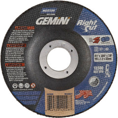 ‎4-1/2 x .045 × 7/8″ Gemini RightCut Cutting Wheel A 24 R B Type 27/42 - Benchmark Tooling