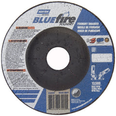 ‎4-1/2″ × 1/4″ × 7/8″ BlueFire Non-Woven Depressed Center Wheel Type 27 - Benchmark Tooling