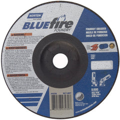 7″ × 1/4″ × 7/8″ BlueFire Non-Woven Depressed Center Wheel Type 27 Zirconia Alumina / Aluminum Oxide - Benchmark Tooling