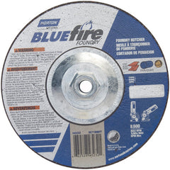 7″ × 1/8″ × 5/8″ BlueFire Non-Woven Depressed Center Wheel Type 27 Zirconia Alumina / Aluminum Oxide - Benchmark Tooling