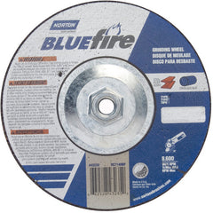 ‎7 × 1/4 × 5/8 - 11″ BlueFire Grinding Wheel ZA 24 S Type 27 - Benchmark Tooling