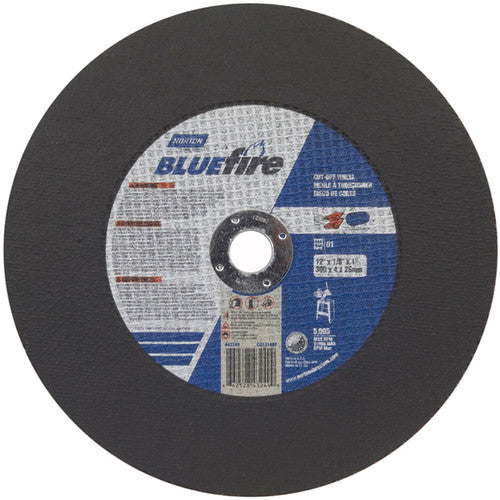 12″ × 1/8″ × 1″ BlueFire Stationary Saw Cut-Off Wheel Type 01 Straight - Benchmark Tooling