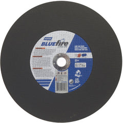 14″ × 7/64″ × 1″ BlueFire Chopsaw Cut-Off Wheel Type 01 Straight Zirconia Alumina/Aluminum Oxide - Benchmark Tooling