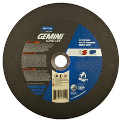 10″ × 7/64″ × 1″ Gemini Chopsaw Type 01 Straight Cut-Off Wheel Aluminum Oxide - Benchmark Tooling