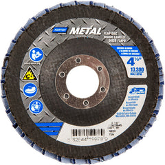 ‎4-1/2 × 7/8″ Metal Fiberglass Conical Flap Disc Type 29 P40 Grit R828 Zirconia Alumina - Benchmark Tooling