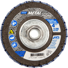 ‎4-1/2 × 5/8 - 11″ Metal Fiberglass Conical Flap Disc Type 29 P36 Grit R828 Zirconia Alumina - Benchmark Tooling