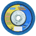 4-1/2 x 5/8-11" - Medium Grit - Aluminum Oxide - Bear-Tex Unified Non-Woven Wheel - Benchmark Tooling