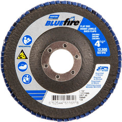 ‎4-1/2 × 7/8″ BlueFire Fiberglass Conical Flap Disc Type 29 P40 Grit R884P Zirconia Alumina - Benchmark Tooling