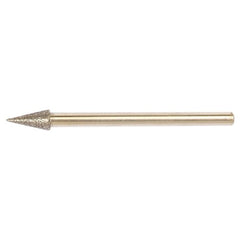 13/32″ 3/16″ - Electroplated CBN Mandrel-100 Grit-26 Included Angle - Benchmark Tooling