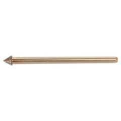 5/32″ 11/64″ - Electroplated CBN Mandrel-100 Grit-60 Included Angle - Benchmark Tooling