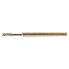 0.078″-0.110″ 5/16″ - Electroplated CBN Mandrel-100 Grit - Round End Taper - Benchmark Tooling