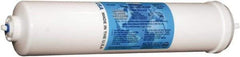 Aquaverve - 2-1/2" OD, 1µ, Mesh Multifilament Polyester Universal Drinking Water Carbon Block Cartridge Filter - 12" Long, Reduces Chlorine, Tastes, Odors, VOCs & Cysts - Benchmark Tooling