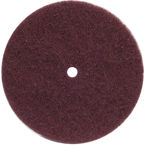 6 × 1/2″ Bear-Tex High Strength Non-Woven Arbor Hole Disc Aluminum Oxide Very Fine Grit - Benchmark Tooling