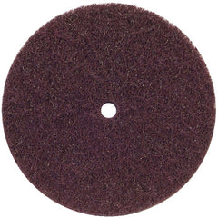 6 × 1/2″ Bear-Tex High Strength Non-Woven Arbor Hole Disc Aluminum Oxide Medium Grit - Benchmark Tooling