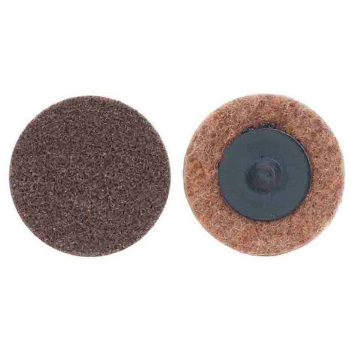 4″ STE VS Non Woven Quick Change Disc Type TR/III 80 Grit Coarse Aluminum Oxide - Benchmark Tooling