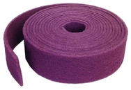 4'' x 30 ft. - Maroon - Aluminum Oxide Very Fine Grit - Bear-Tex Clean & Blend Roll - Benchmark Tooling