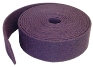 4'' x 30 ft. - Maroon - Aluminum Oxide Very Fine Grit - Bear-Tex Clean & Blend Roll - Benchmark Tooling