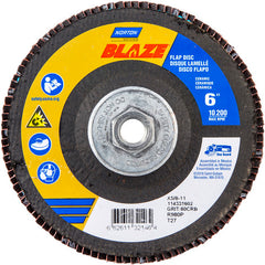 ‎6″ × 5/8″-11 60 Grit Type 27 Blaze Flap Disc - Benchmark Tooling