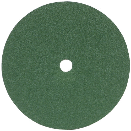 7″ × 1/4″ × 7/8″ GreenLyte Plus SG F986 Fiber Disc 50 Grit Ceramic Alumina - Benchmark Tooling
