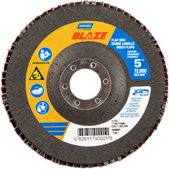 5 × 7/8″ Blaze Fiberglass Conical Flap Disc Type 29 36 Grit R980P Premium Ceramic Alumina - Benchmark Tooling