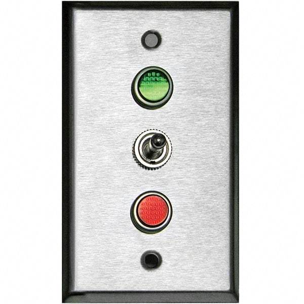 TAPCO - Galvanized Traffic Sign Light Switch - Silver - Benchmark Tooling