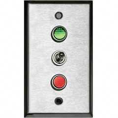 TAPCO - Galvanized Traffic Sign Light Switch - Silver - Benchmark Tooling