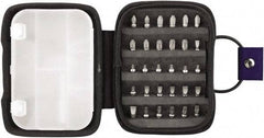 Irwin - 31 Piece, 1/4" Drive Screwdriver Bit Set - #1 to #3 Phillips, 0.05 to 1/4" Hex, 1.27 to 10mm Hex, T15 to T30 Torx, #1 to #3 Square Recess - Benchmark Tooling