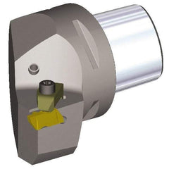 Kennametal - NG4L Insert, 65mm Head Length, Modular Grooving Cutting Unit Head - Left Hand Cut, System Size PSC63, Through Coolant, Series Top Notch - Benchmark Tooling