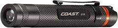 Coast Cutlery - White LED Bulb, 18 Lumens, Mini Flashlight - Black Aluminum Body, 1 AAA Alkaline Battery Included - Benchmark Tooling