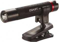 Coast Cutlery - White LED Bulb, 18 Lumens, Hands-free Flashlight - Black Aluminum Body, 1 AAA Alkaline Battery Included - Benchmark Tooling