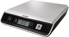 Dymo - 9.2" Base, 25 Lb Capacity, Digital Scale - 0.01 Lb, 0.2 oz & 5 g Graduation, USB Cable from Computer or (3) AAA Batteries - Benchmark Tooling