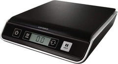 Dymo - 9.2" Base, 10 Lb Capacity, Digital Scale - 0.01 Lb, 0.2 oz & 5 g Graduation, USB Cable from Computer or (3) AAA Batteries - Benchmark Tooling