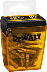 DeWALT - #2, Tip Phillips Screwdriver Bit - 1/4" Drive, 1" OAL - Benchmark Tooling