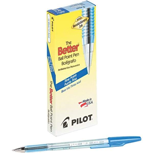 Pilot - Conical Ball Point Pen - Blue - Benchmark Tooling