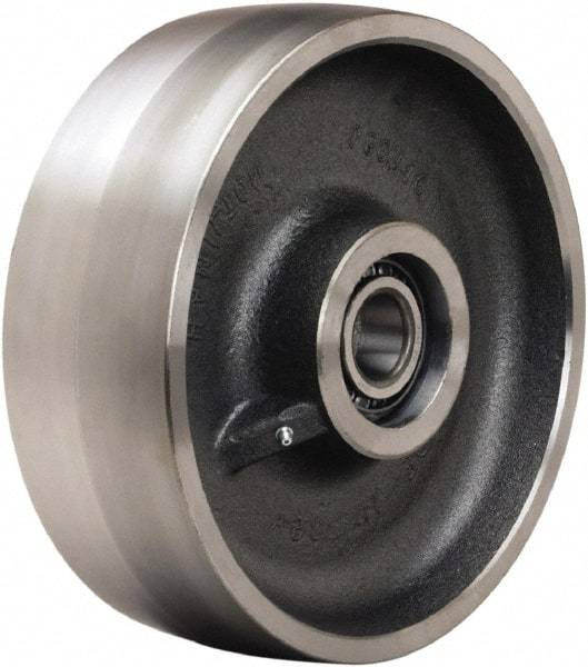 Hamilton - 10 Inch Diameter x 3 Inch Wide, Forged Steel Caster Wheel - 16,000 Lb. Capacity, 3-1/4 Inch Hub Length, 3/4 Inch Axle Diameter, Precision Ball Bearing - Benchmark Tooling