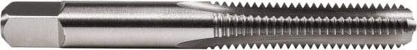 Union Butterfield - #10-32 UNF, H3, 3 Flute, Plug Chamfer, Bright Finish, Hand STI Tap - 2-1/2" OAL, 1" Thread Length, 5/16" Square Length, 0.191" Square Size, 3B Class of Fit, Series 1572 - Exact Industrial Supply