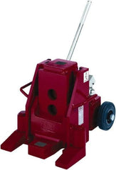 GKS - 20 Ton Capacity Toe Jack - 1.2" to 19.1" High, 6.3" Piston Stroke - Benchmark Tooling