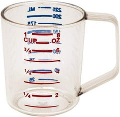 Rubbermaid - 0.25 Quart Polycarbonate Measuring Cup - 25 ml Graduation - Benchmark Tooling