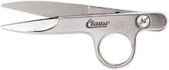 Clauss - 1" Length of Cut, Straight Pattern Thread Snip - 4-1/2" OAL - Benchmark Tooling