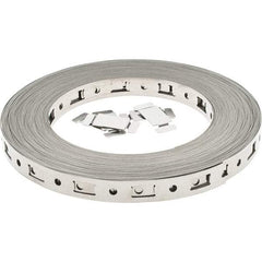 Value Collection - Hose Clamp Kits Contents: 50 Feet of Banding, 5 Splices - Benchmark Tooling