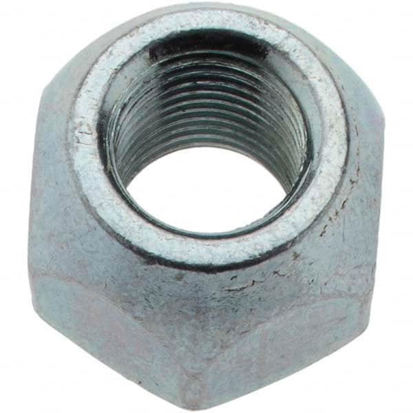 Value Collection - M12-1.25 Zinc Finish Wheel Nut - 21mm Hex, 16mm Overall Length, 60° Seat Angle - Benchmark Tooling